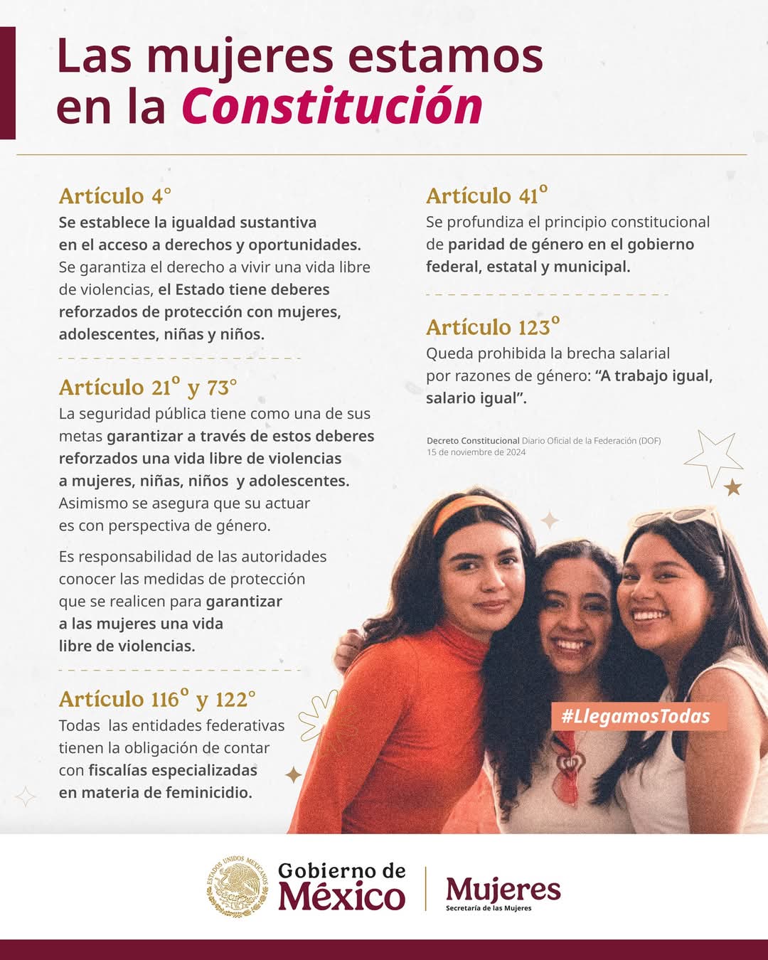 Mujeres y la Constitución